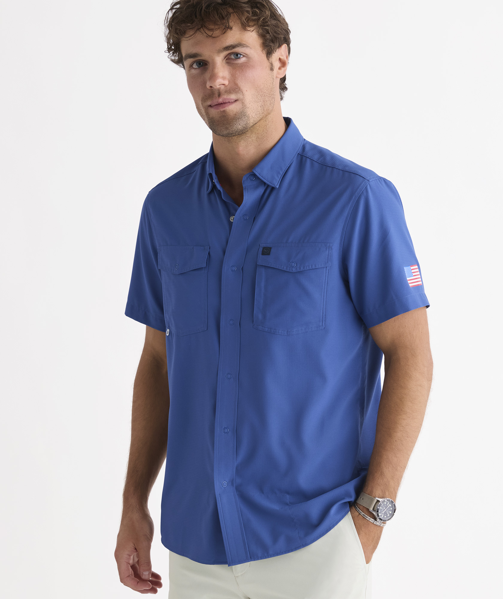short sleeve button down